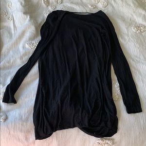 Joah Brown Backless Shirt